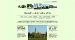 Desktop Screenshot of llandaffcity.co.uk